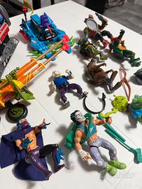 LOTTO 12pz TMNT Tartarughe Ninja Playmates