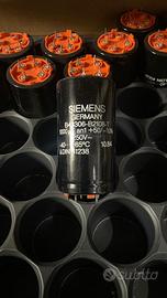 LOTTO 10 PZ. SIEMENS CONDENSATORI ELETTROLITICI