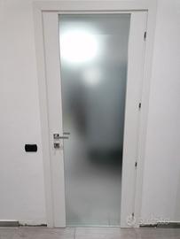 Porta in Vetro_Cristallo Satinato