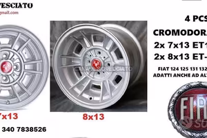 Cromodora CD66 7x13 + 8X13 4x98 Fiat 124 128 131