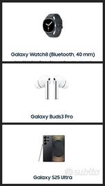 Galaxy s25Ultra - GalaxyWatch8 - Galaxy Buds3 Pro
