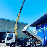 CAMION CON GRU EUROCARGO 100/180 CON EFFER 75 TRE 