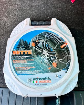 Catene neve 7 mm nuove