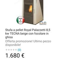 Stufa a pellet Palazzetti 