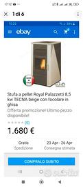Stufa a pellet Palazzetti 