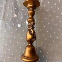 Porta candela con angelo