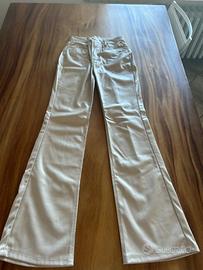 pantalone di pelle bershka tagglia S