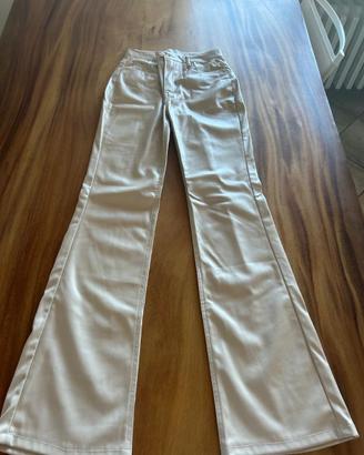pantalone di pelle bershka tagglia S
