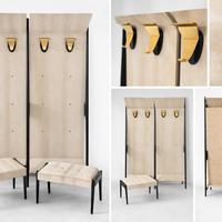 Appendiabiti vintage con panchette – Design 50/60