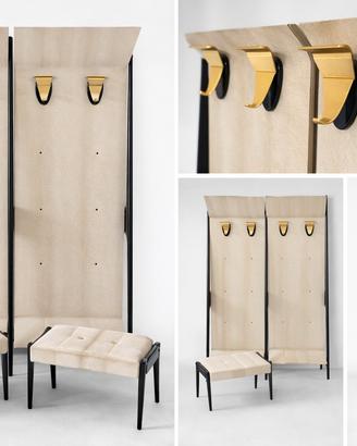 Appendiabiti vintage con panchette – Design 50/60