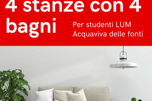 Stanze per studenti Lum Acquaviva