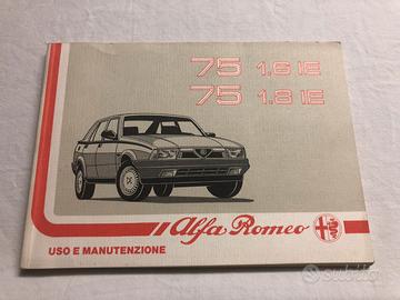 Alfa 75 1.6 - 1.8 I.E. 1989