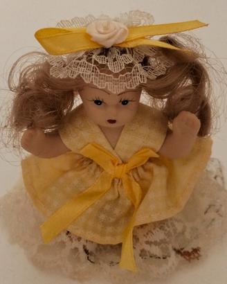 Bambola da collezione vintage in porcellana - Abit