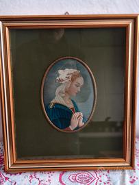 Miniatura d’Arte "Madonna del Lippi" - Cornice El