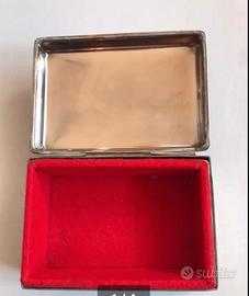 Portasigarette/portagioie in argento 925/1000