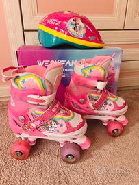 Pattini con le luci bambina