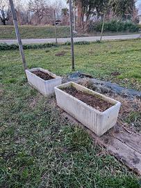 Fioriere in cemento 