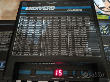 alesis MIDIVERB