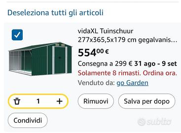Casetta per attrezzi
