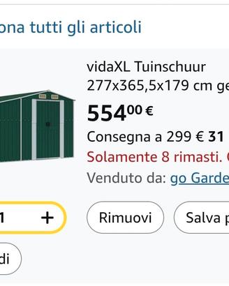 Casetta per attrezzi