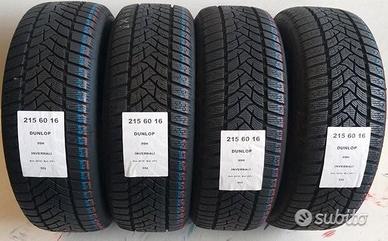 4 gomme 215 60 16 dunlop a552