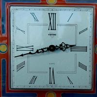 Orologio di murano lavorato a mano da parete.