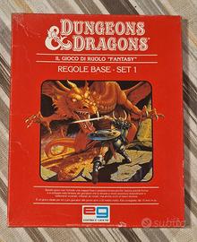 Dungeons & Dragons - Set 1 Base  - Scatola Rossa 