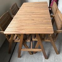 Tavolo e sedie da esterno Ikea