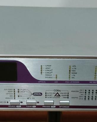 Apogee Rosetta BigBen su rack suono top