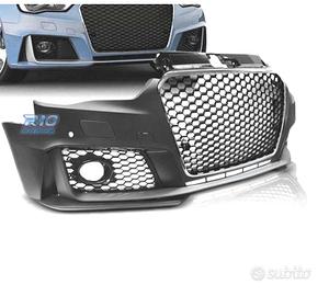 PARAURTI ANTERIORE AUDI A3 8V 12 16 LOOK RS3 CROMO