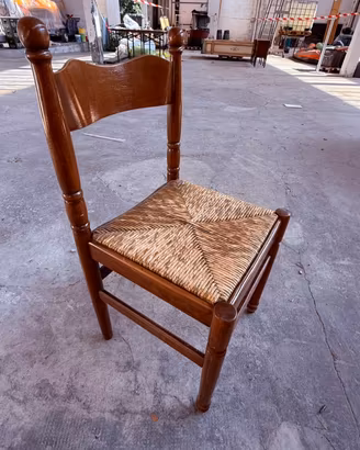 Sedie in legno