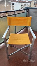 Sedia da mare regista