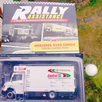 Mercedes 814D Lungo Toyots Castrol Team Rally 1/43