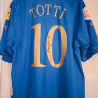 Maglia as roma Italia Francesco Totti euro 2004