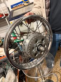 Cerchio ruota raggi kawasaki kz 1000 750 2.25 x 18