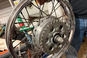 Cerchio ruota raggi kawasaki kz 1000 750 2.25 x 18