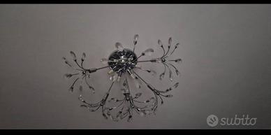 lampadario a forma di fiore