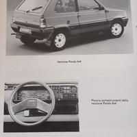 Manuale assistenza Fiat Panda 4x4, selecta, young