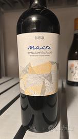 bottiglia di vino  Aglianico Macrì 2018