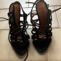 Sandali Neri “Il Laccio” n. 37