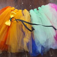 Gonna carnevale "Clown" regolabile e papillon