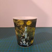 Bicchiere Disney olografico Disneyland collezione