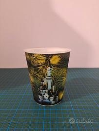 Bicchiere Disney olografico Disneyland collezione