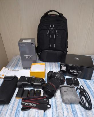 canon r6mkII+RF 24-105L+FLASH EL-5+TAMRAC!!!!