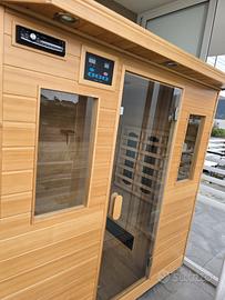 Sauna ad Infrarossi Legno Hemlock