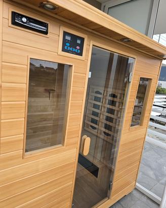 Sauna ad Infrarossi Legno Hemlock