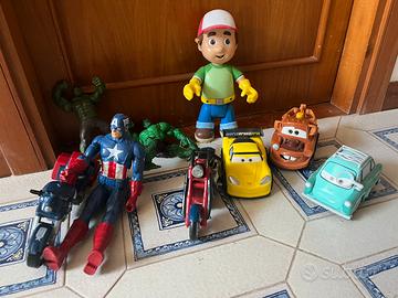 Hulk handy manny cars moto