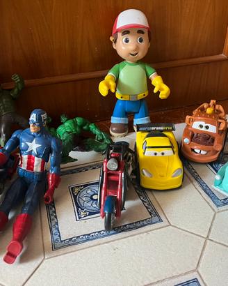 Hulk handy manny cars moto