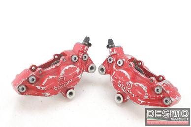 Pinze freno anteriori vuote Brembo verniciate ross