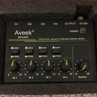 Mixer Aveek 4 canali